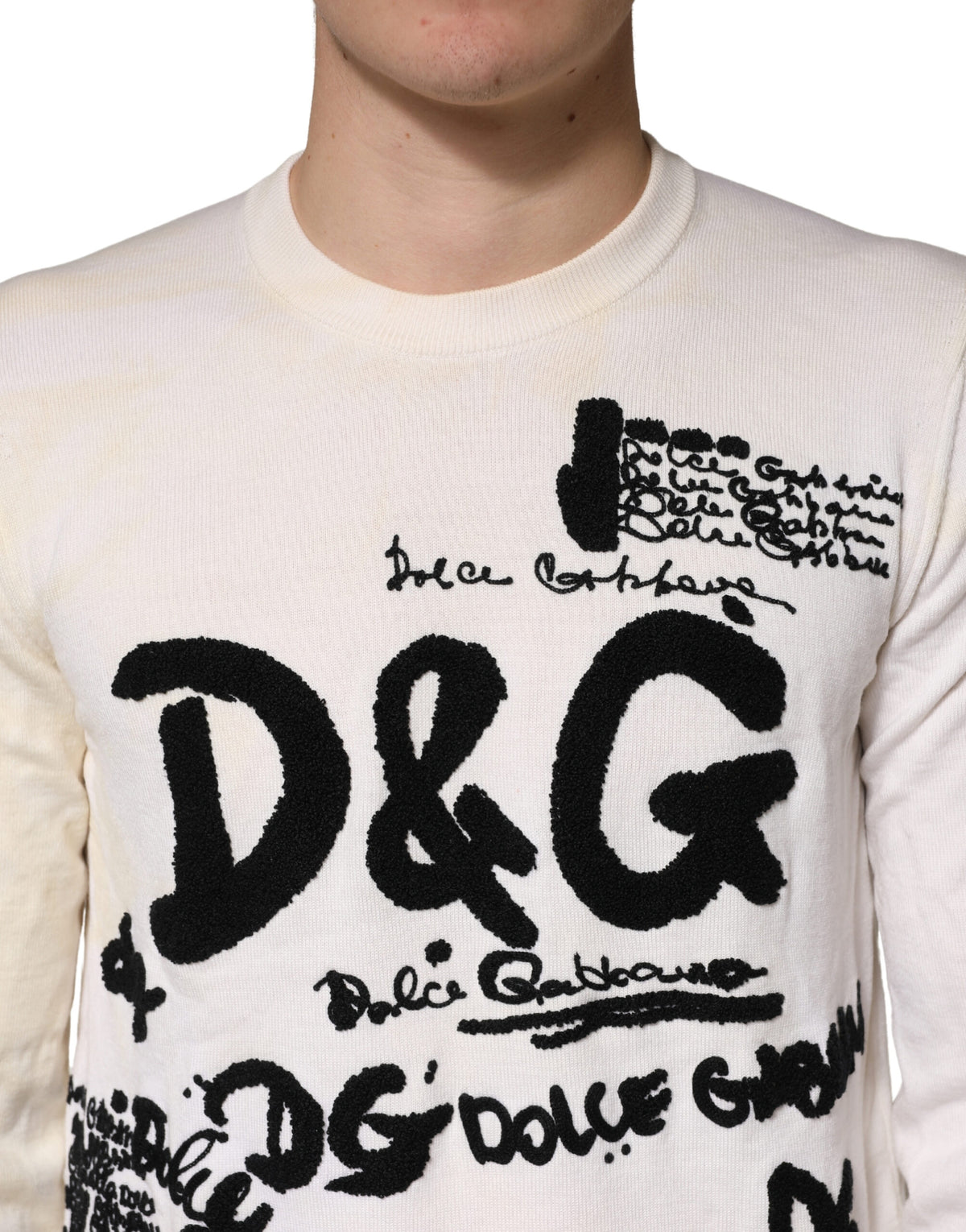 Dolce & Gabbana Black and White Sweatshirts