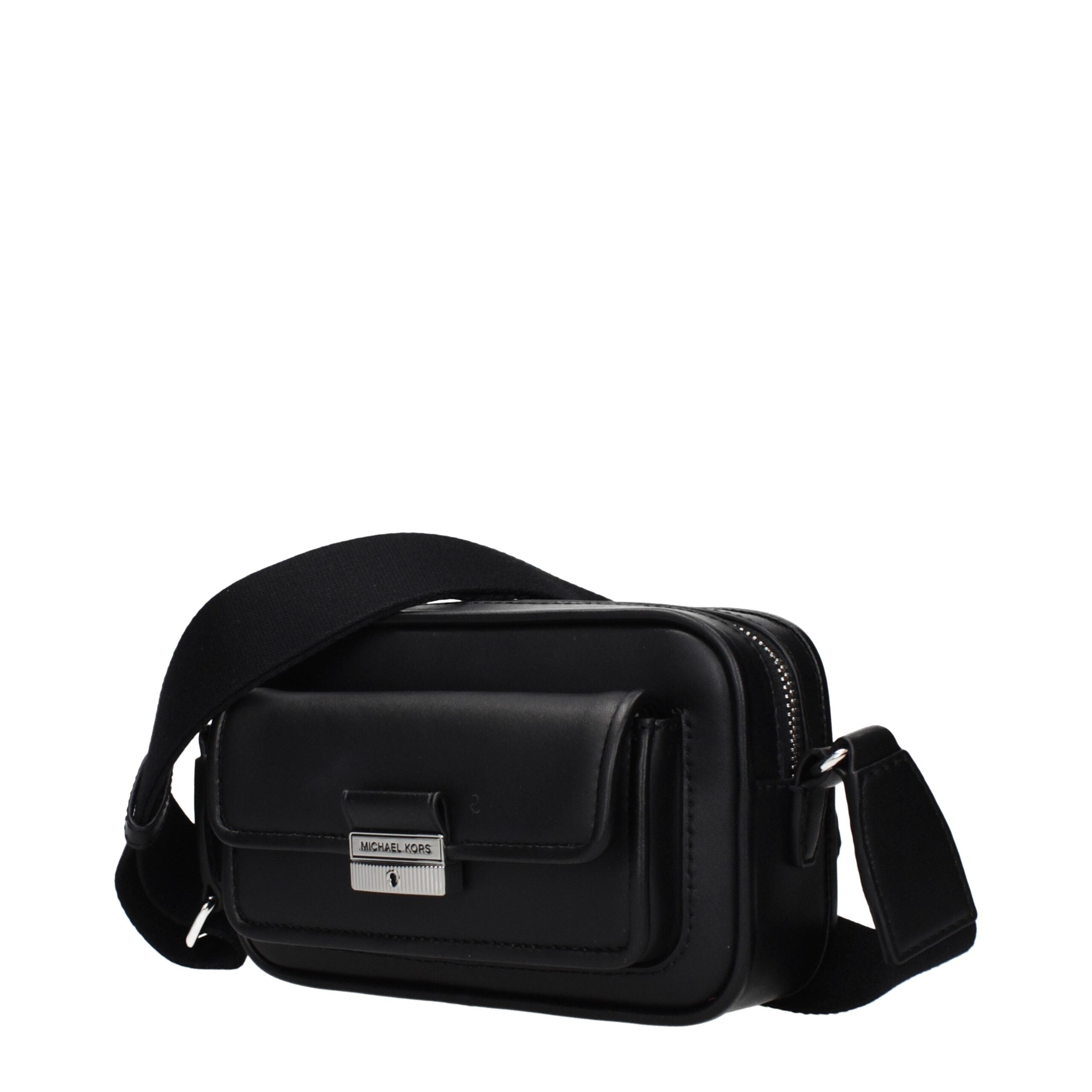 Michael Kors Black Leather Crossbody Bag Michael Kors