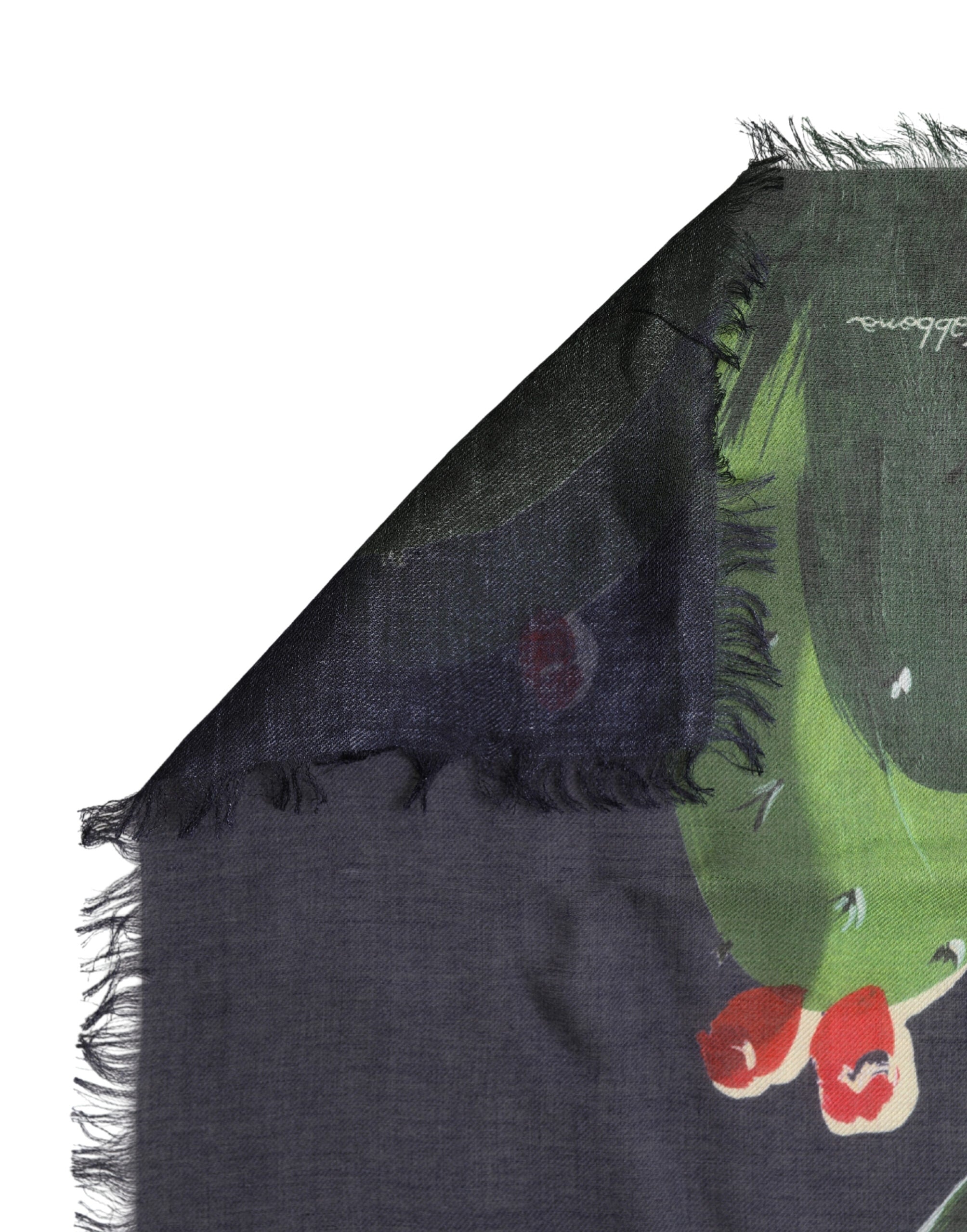 Dolce & Gabbana Multicolor Taormina Modal Shawl 130cm x 130cm Men Scarf Dolce & Gabbana