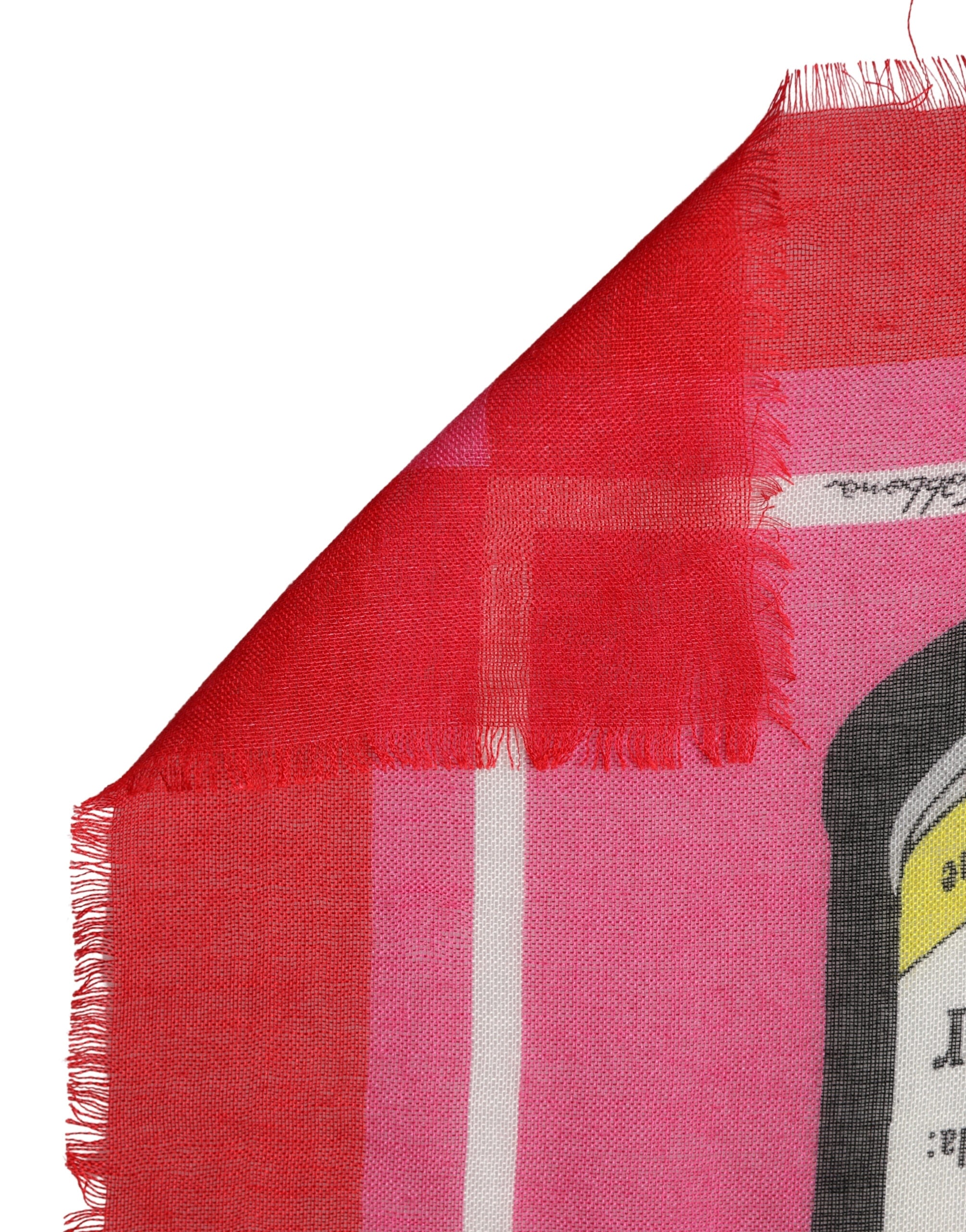 Dolce & Gabbana Pink DG Amore Print Neck Square Shawl 140cm x 140cm Scarf Dolce & Gabbana