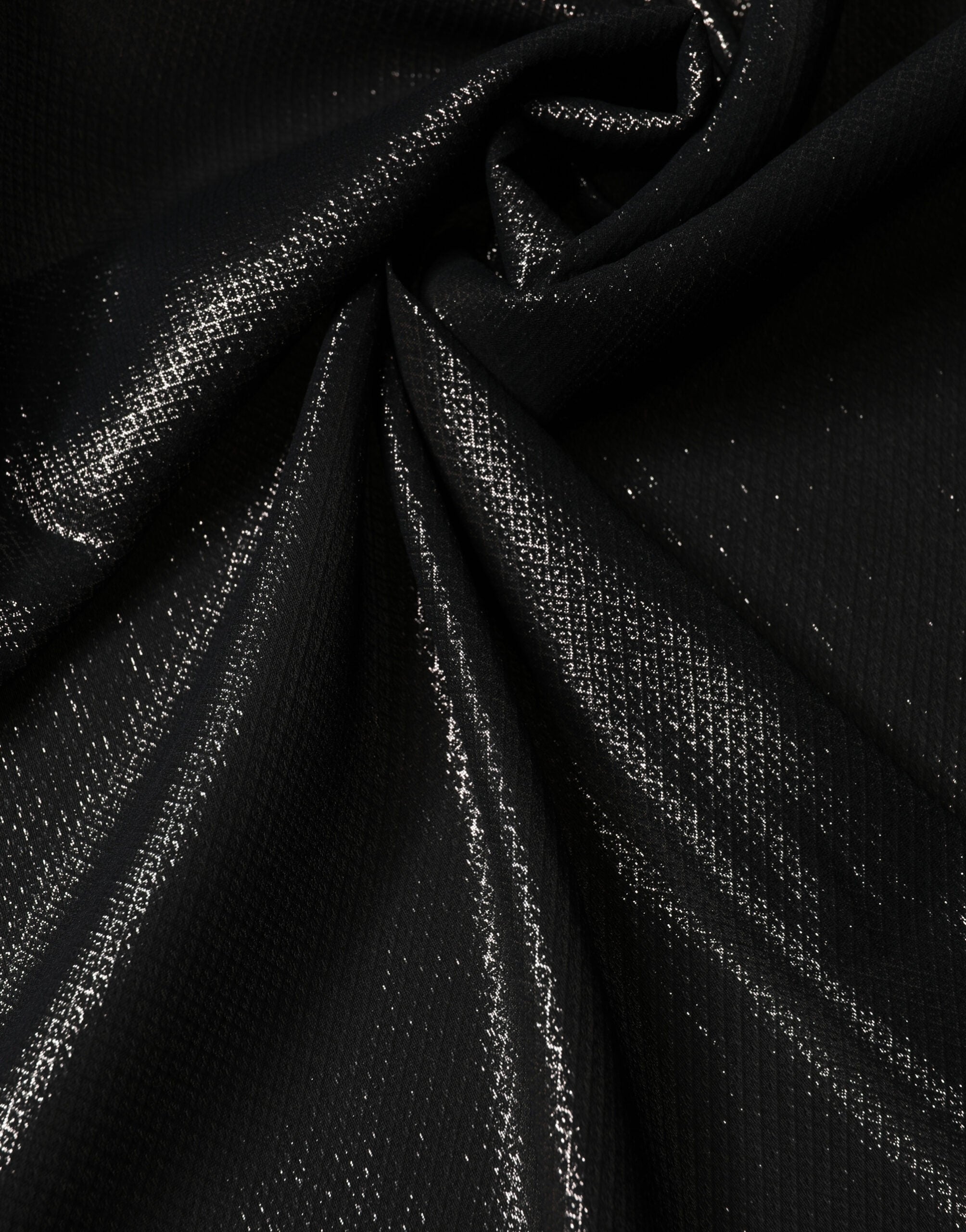 Dolce & Gabbana Black Silk Square Wrap Shawl Foulard 122cm x 120cm Scarf Dolce & Gabbana
