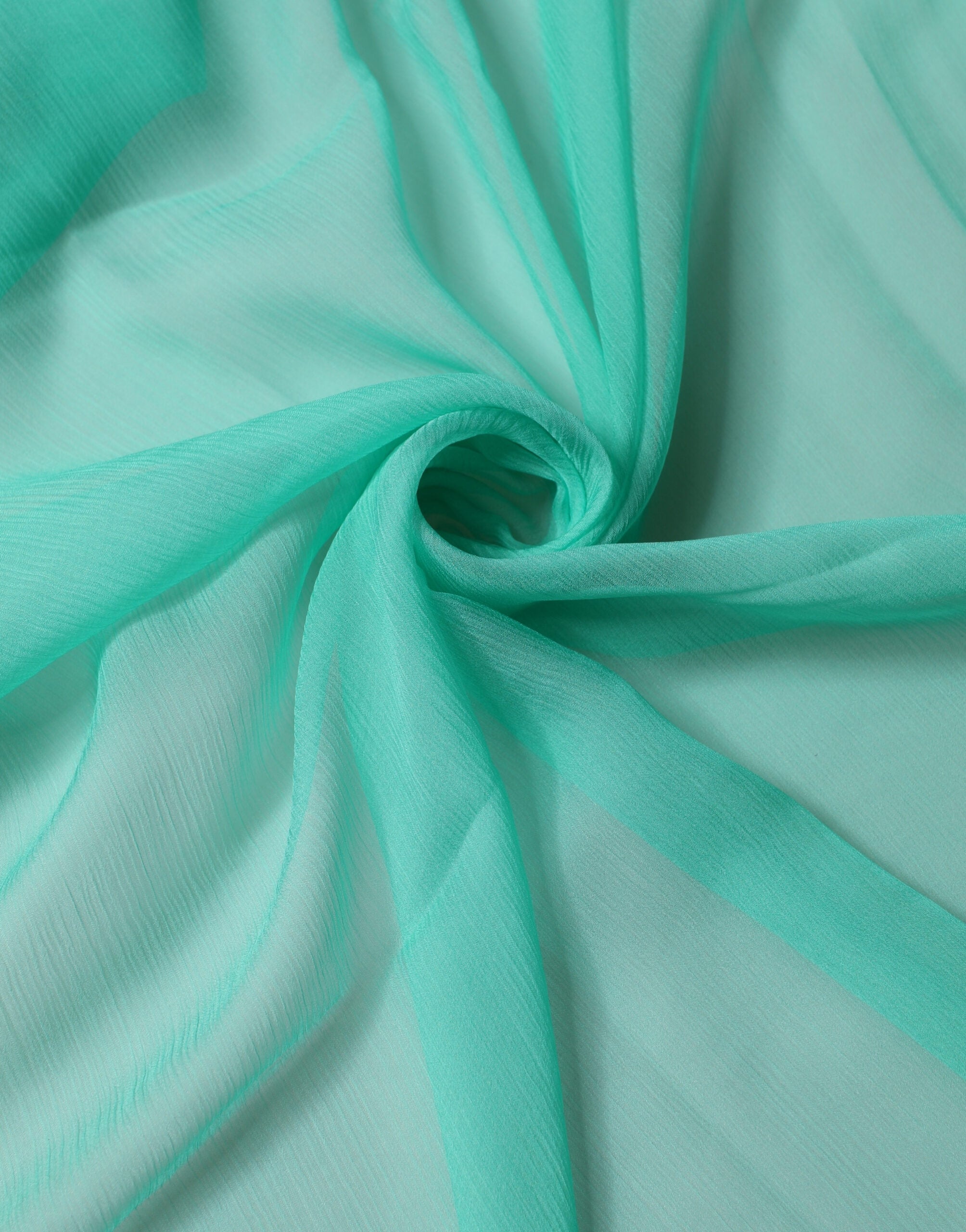 Dolce & Gabbana Light Green Silk Neck Wrap Foulard 131cm x 126.5cm Scarf Dolce & Gabbana