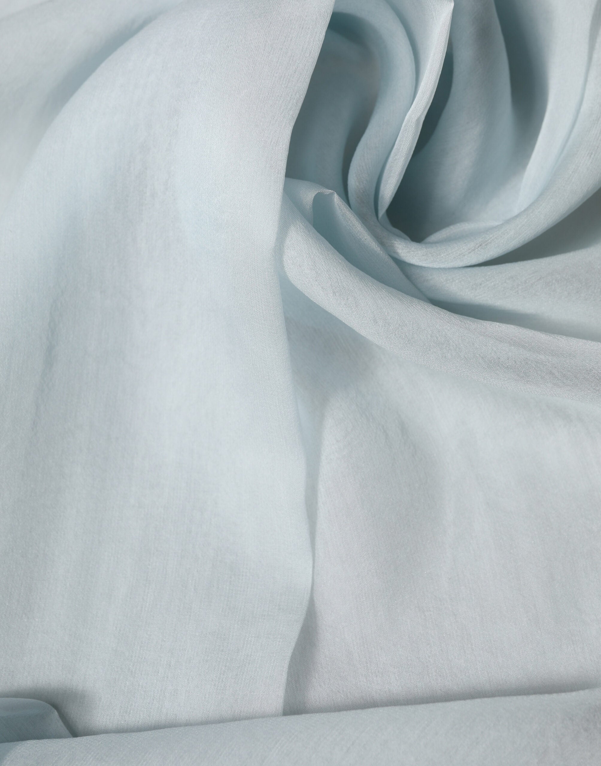 Dolce & Gabbana Light Blue Silk Sash Wrap Foulard 294.5cm x 19cm Scarf Dolce & Gabbana