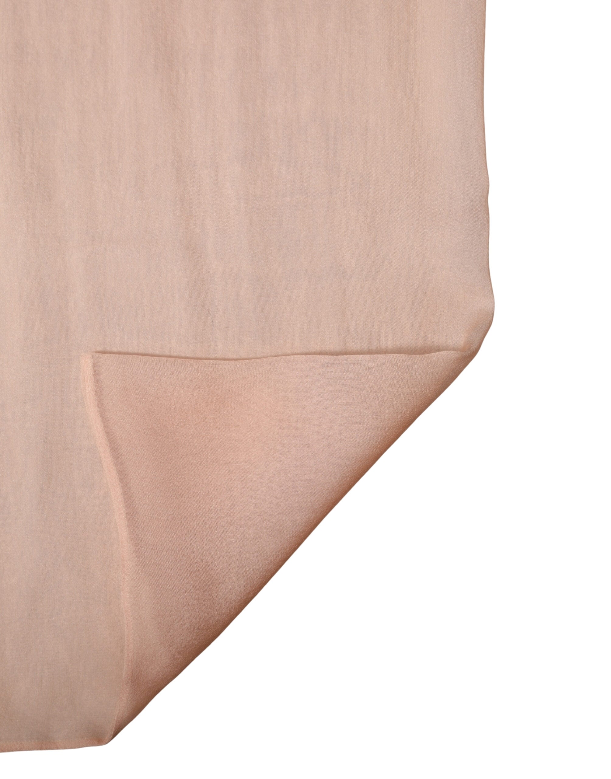 Dolce & Gabbana Light Pink Silk Sash Wrap Foulard 291cm x 19cm Scarf Dolce & Gabbana