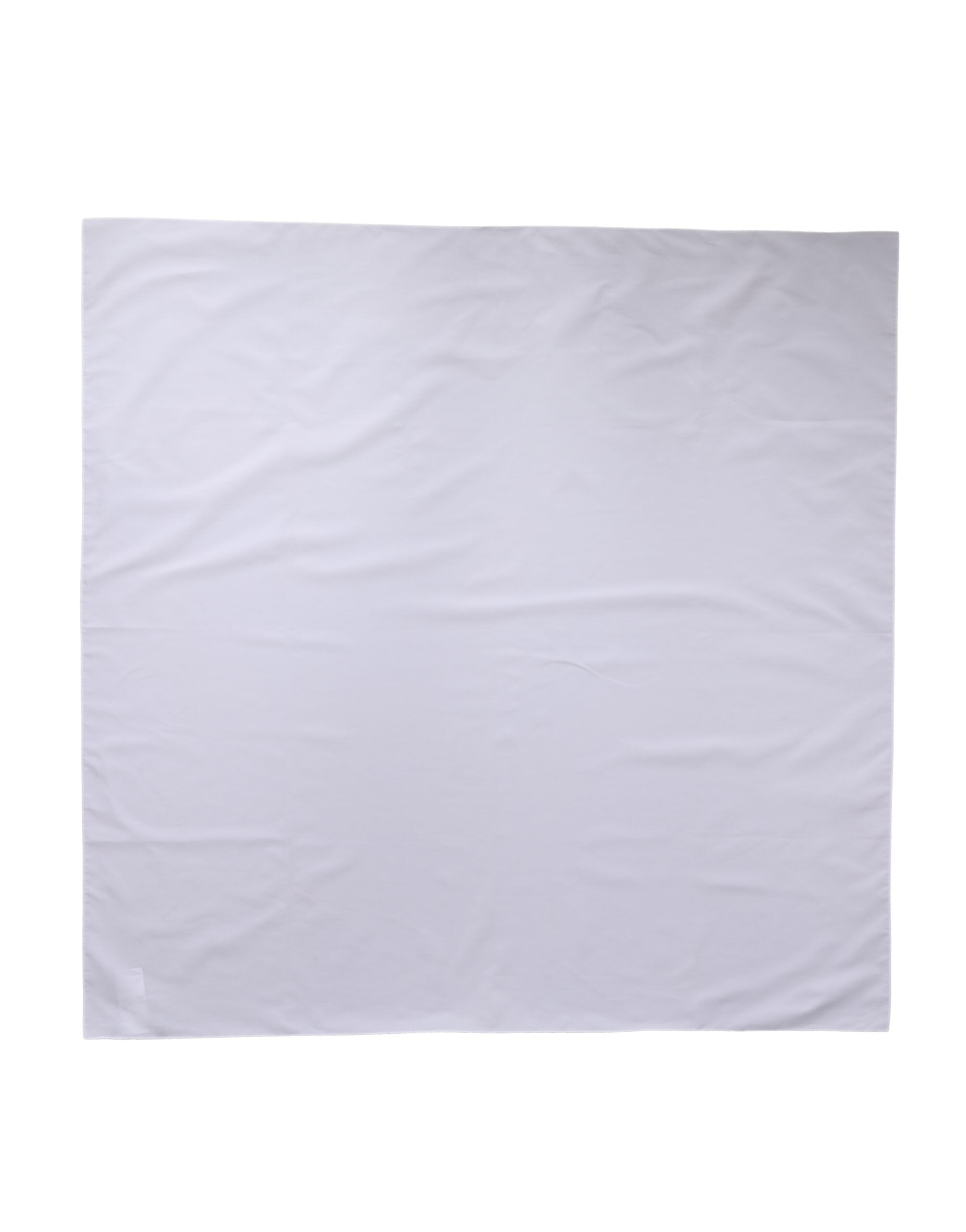 Dolce & Gabbana White Cotton Wrap Square Shawl Stole 91cm x 90cm Scarf Dolce & Gabbana