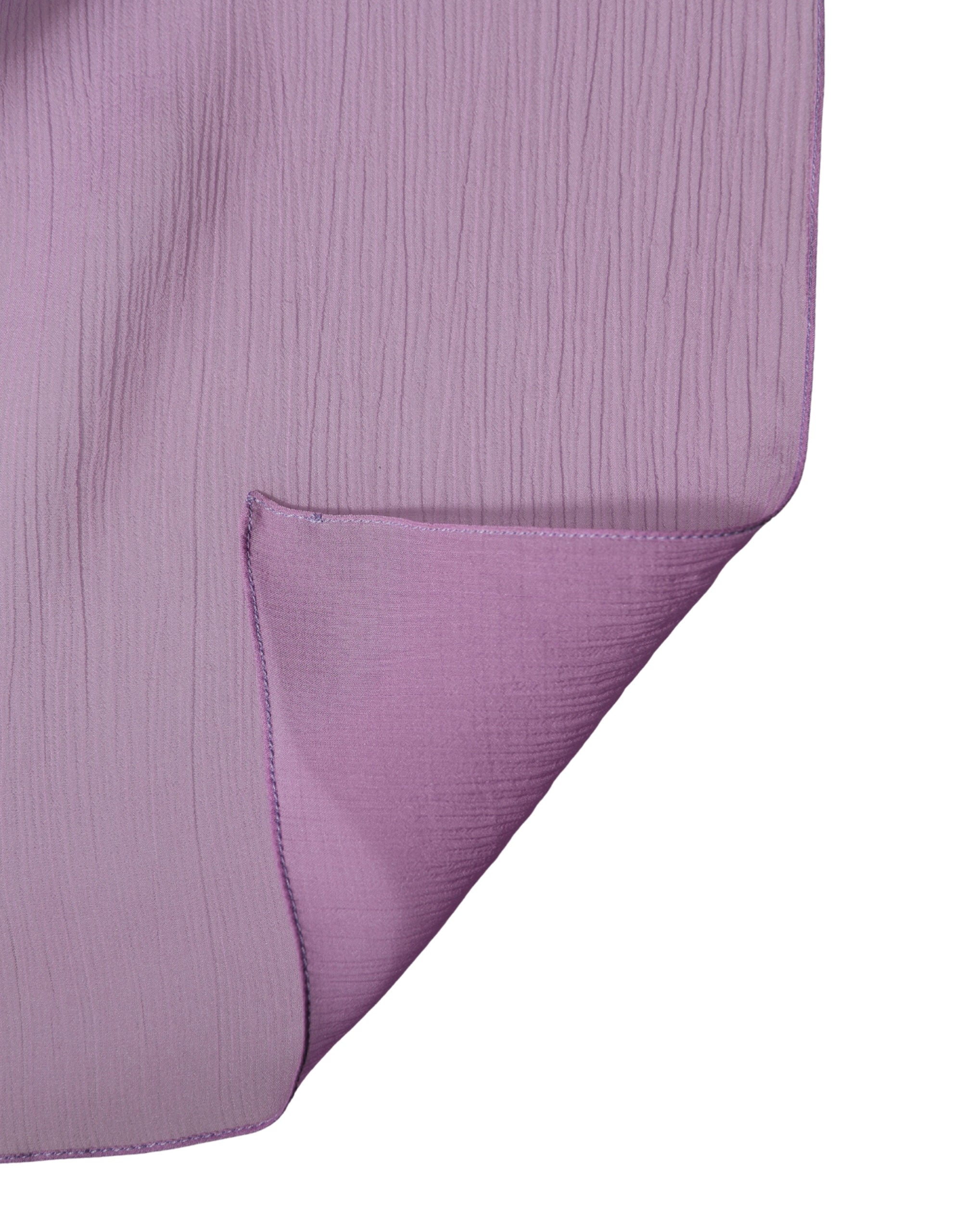Dolce & Gabbana Light Purple Silk Neck Wrap Foulard 114cm x 114cm Scarf Dolce & Gabbana