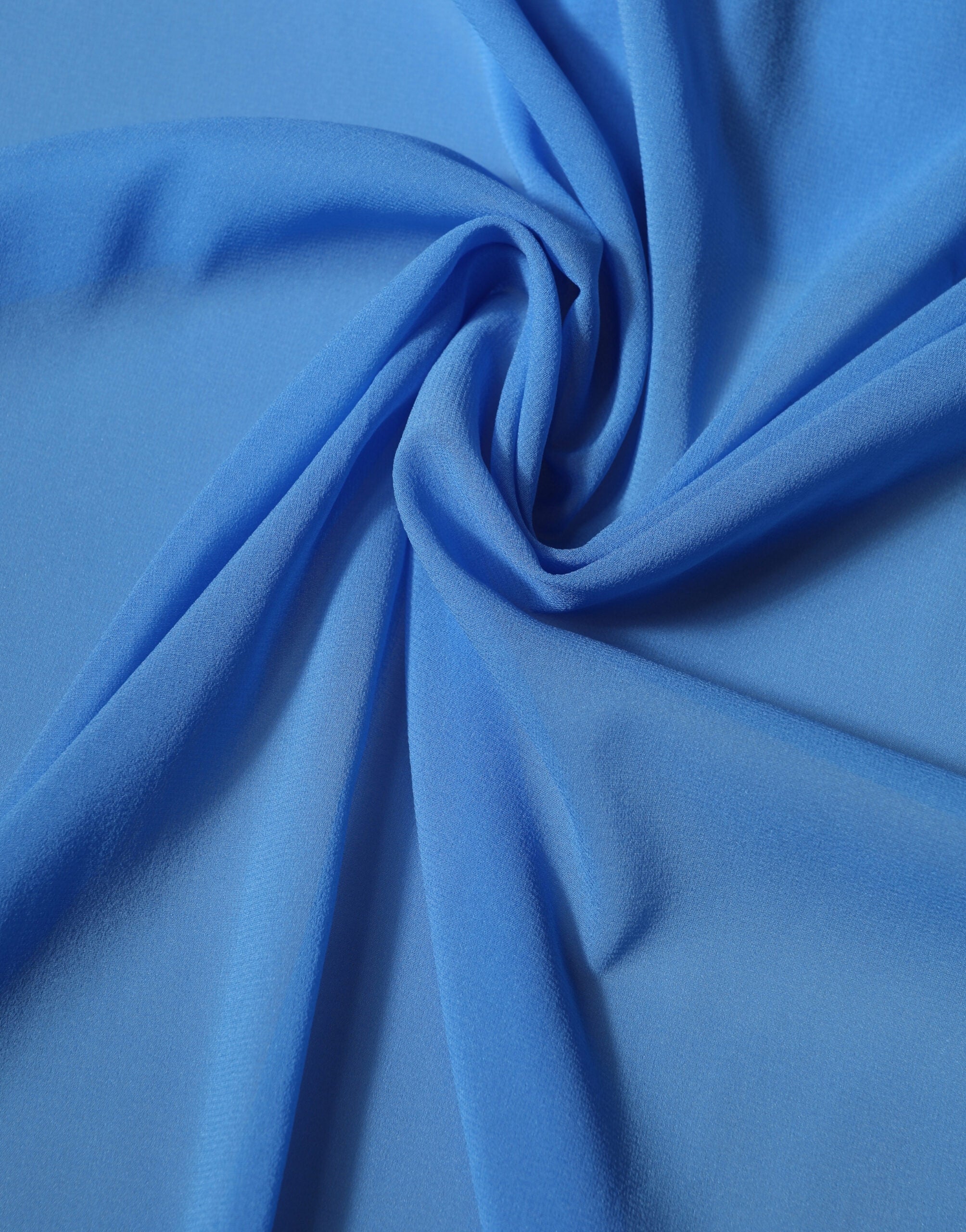 Dolce & Gabbana Blue Silk Neck Wrap Shawl Stole 200cm x 64cm Scarf Dolce & Gabbana