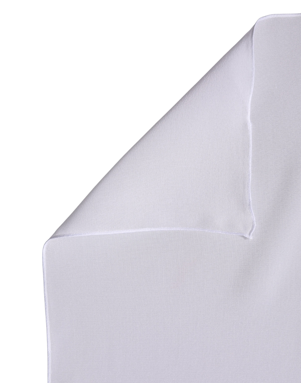 Dolce & Gabbana White Silk Neck Wrap Shawl Stole 200cm x 64cm Scarf