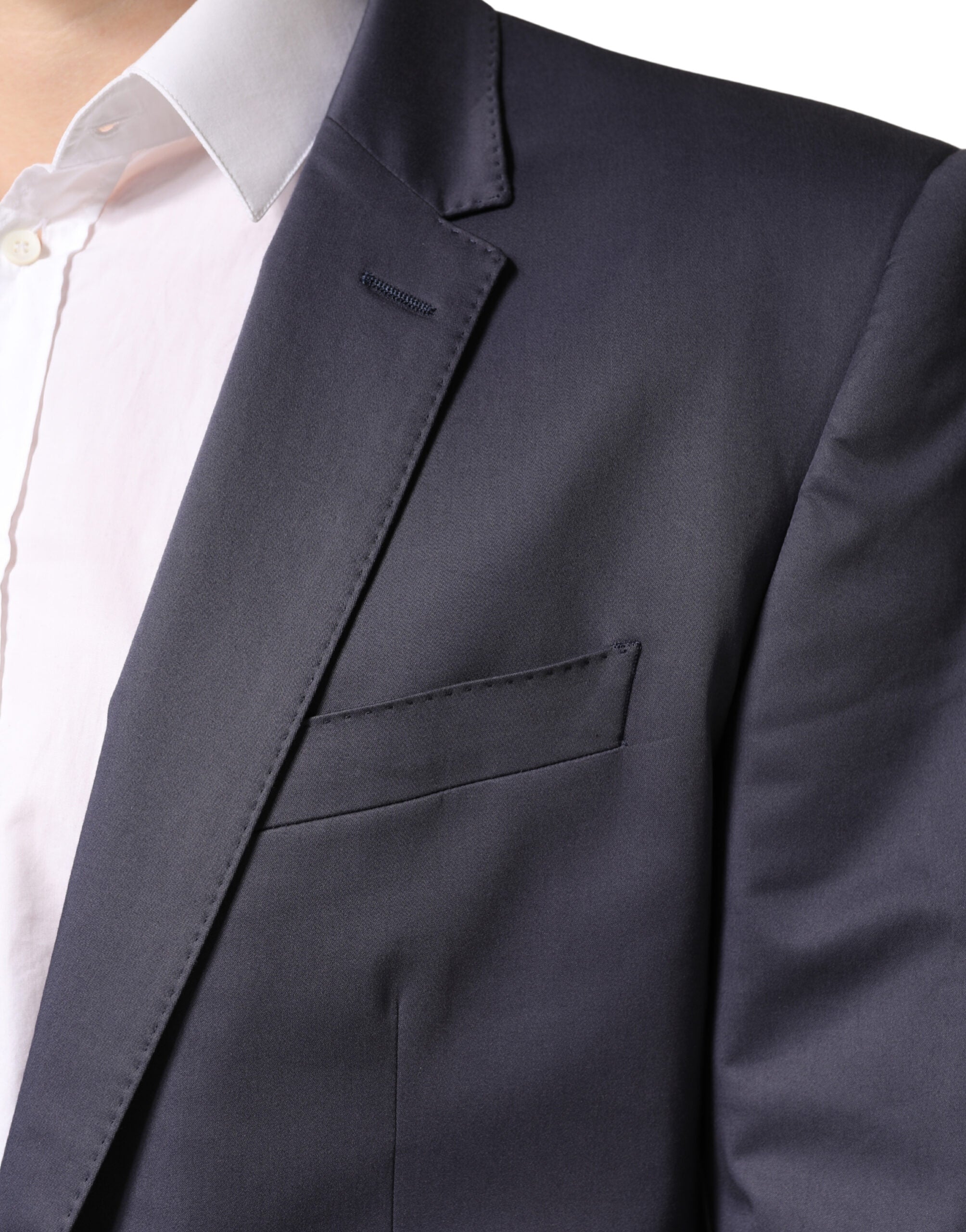 Dolce & Gabbana Blue Single Breasted MARTINI 2 Piece Suit Dolce & Gabbana