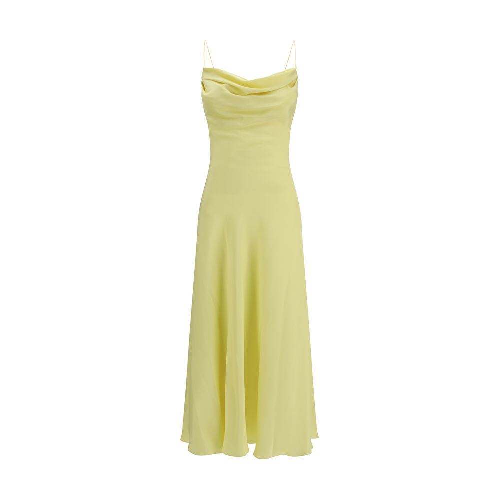 Balmain Bicolor Silk Casual Dress Balmain