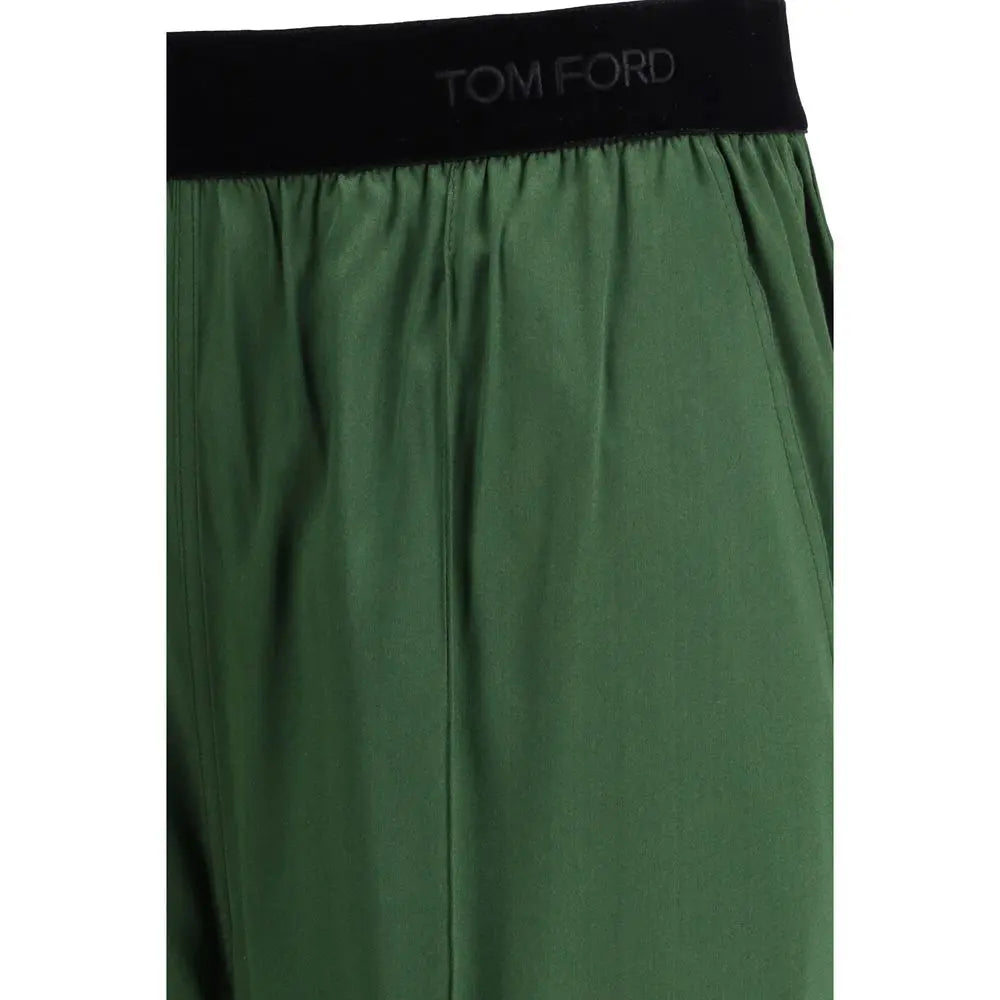 Tom Ford Bicolor Silk Casual Pants Tom Ford