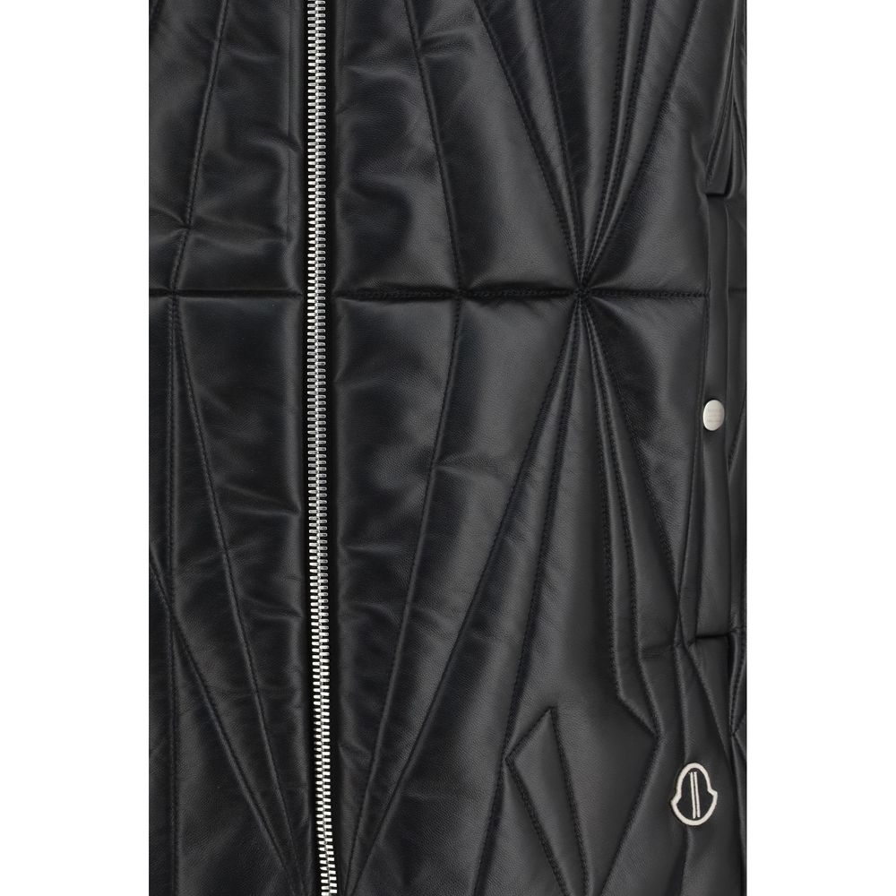 Moncler x Rick Owens Black Lamb Ovis Aries Aries Sleveless Jacket Moncler x Rick Owens