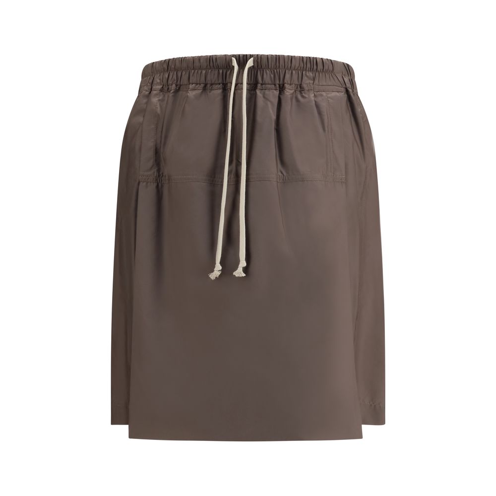 Moncler x Rick Owens Brown Polyester Bermuda Shorts Moncler x Rick Owens