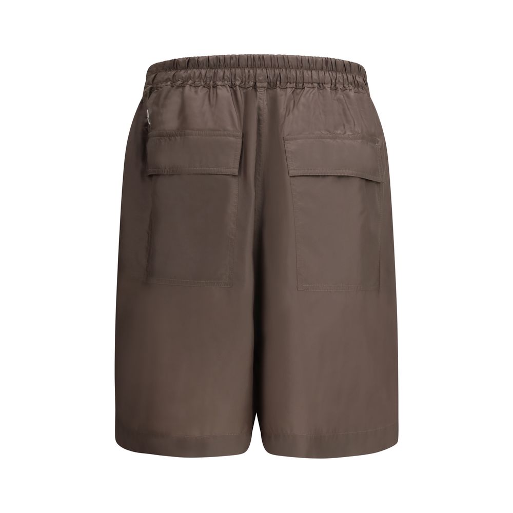 Moncler x Rick Owens Brown Polyester Bermuda Shorts Moncler x Rick Owens