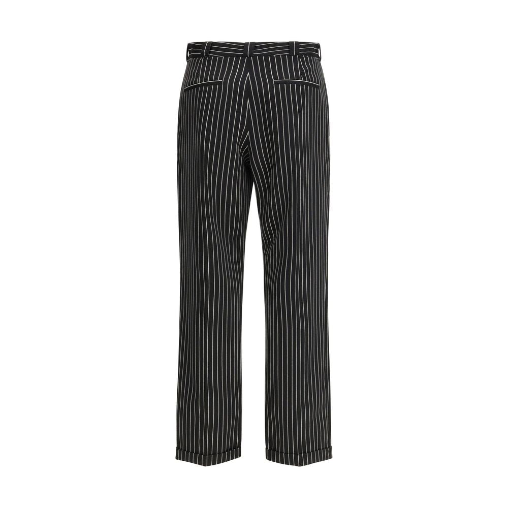 Tom Ford Black Wool Casual Pants Tom Ford