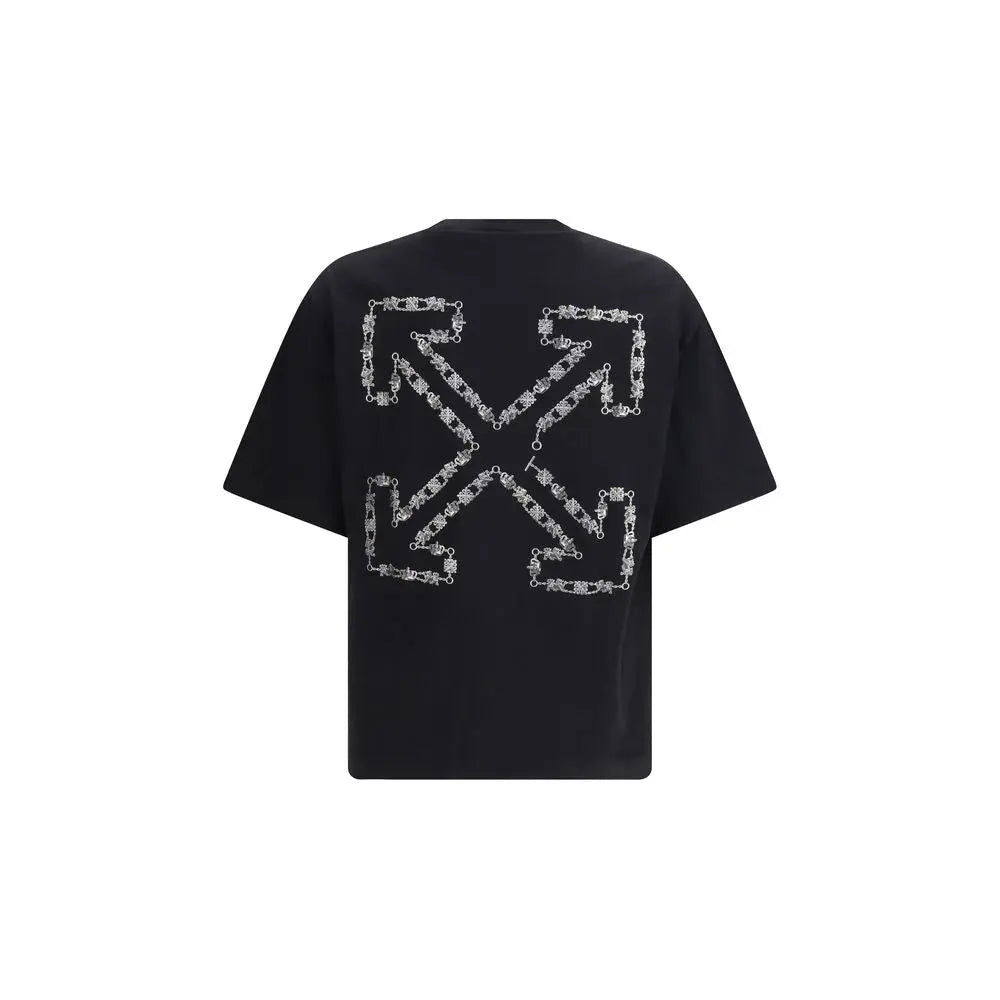 Off-White Black Cotton Sportswear Off-White