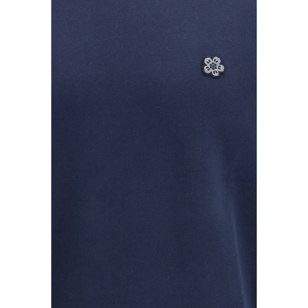 Kenzo Blue Cotton Sweatshirt Kenzo