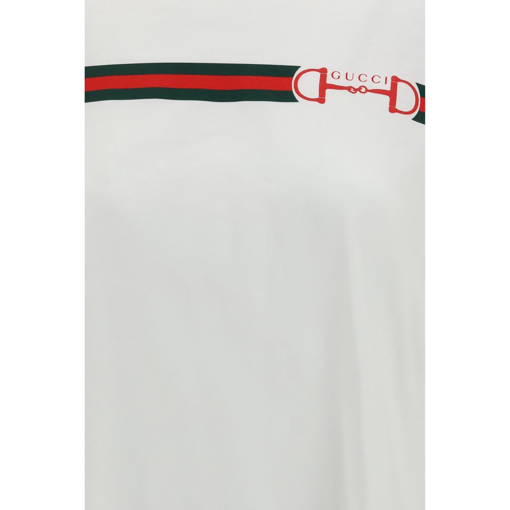 Gucci White Cotton T-Shirt Gucci