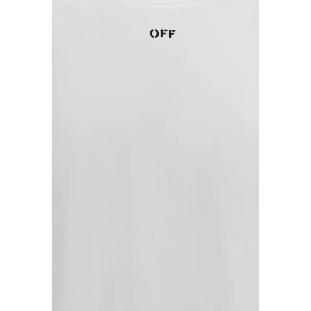 Off-White White Cotton Sportswear Off-White
