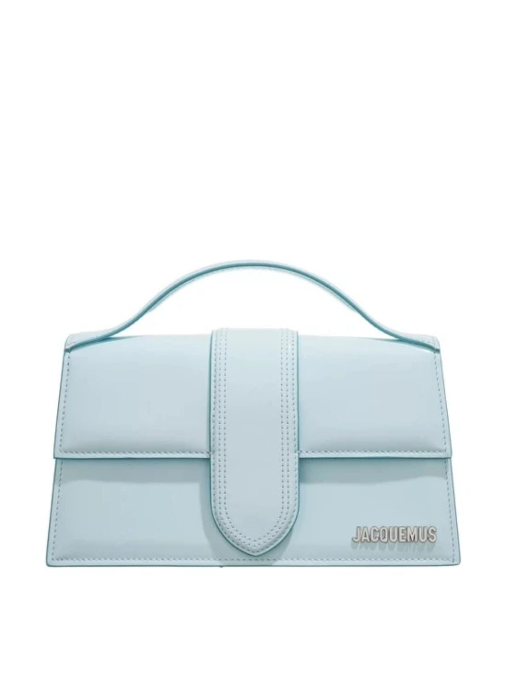 Jacquemus Pale blue Leather Le Grand Bambino Handbag Jacquemus
