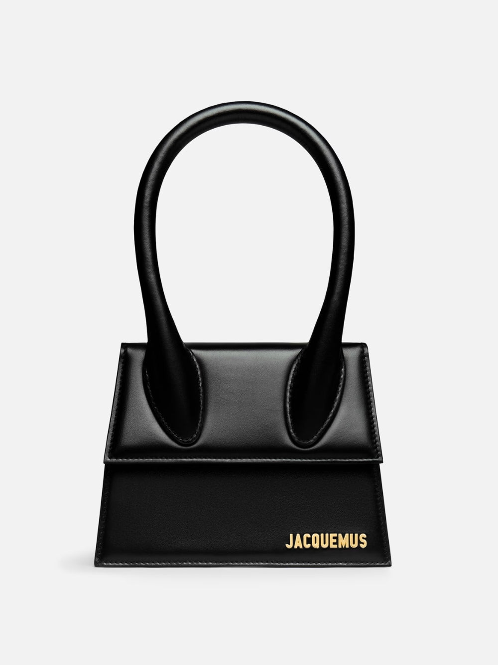 Jacquemus Black leather Le Chiquito moyen bag Jacquemus