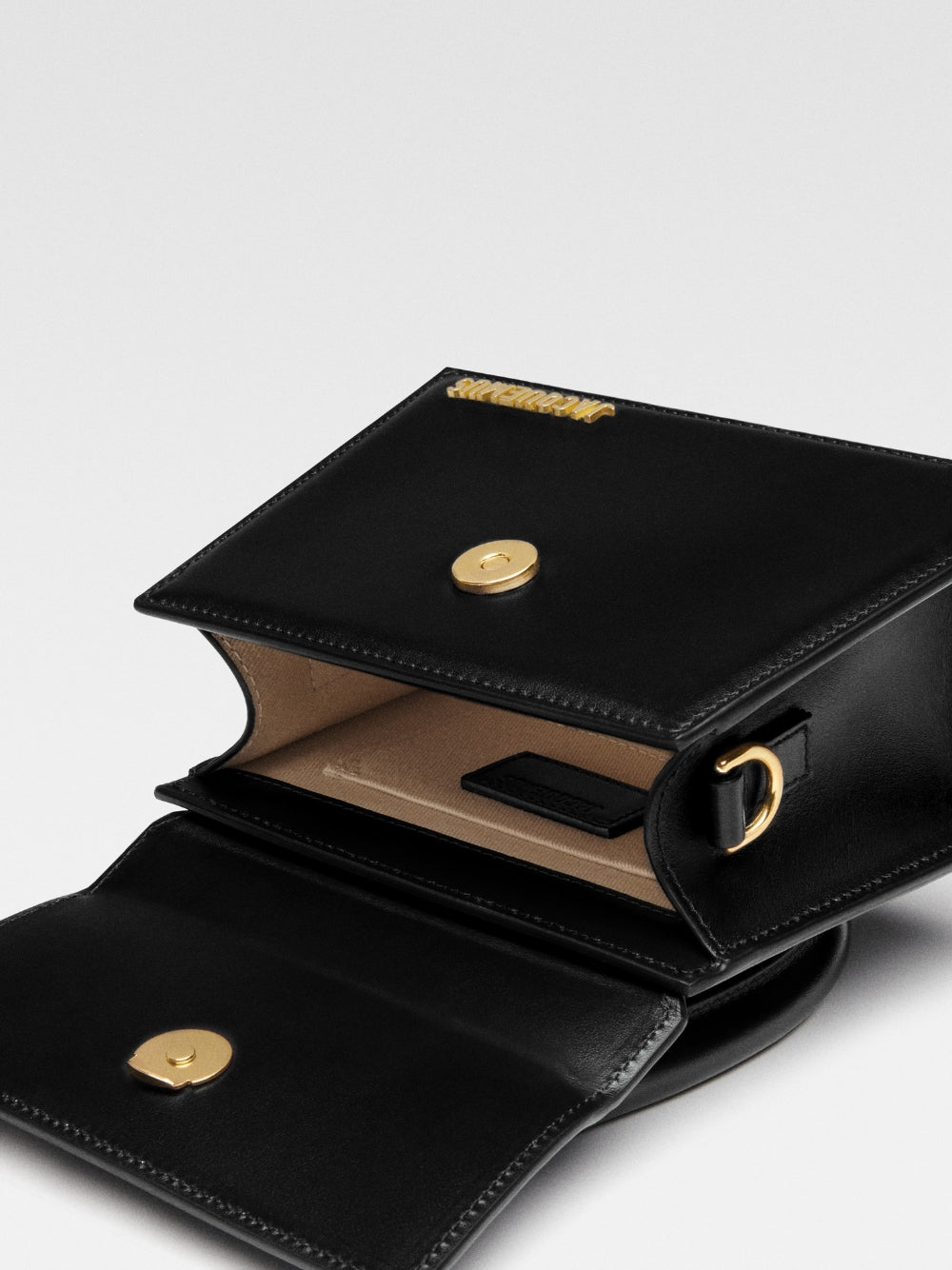Jacquemus Black leather Le Chiquito moyen bag Jacquemus