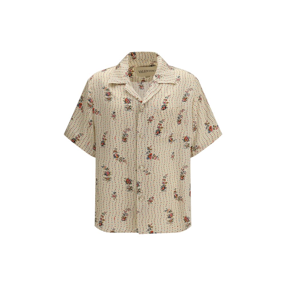 Valentino Garavani Multicolor Silk Pattern Shirt Valentino Garavani