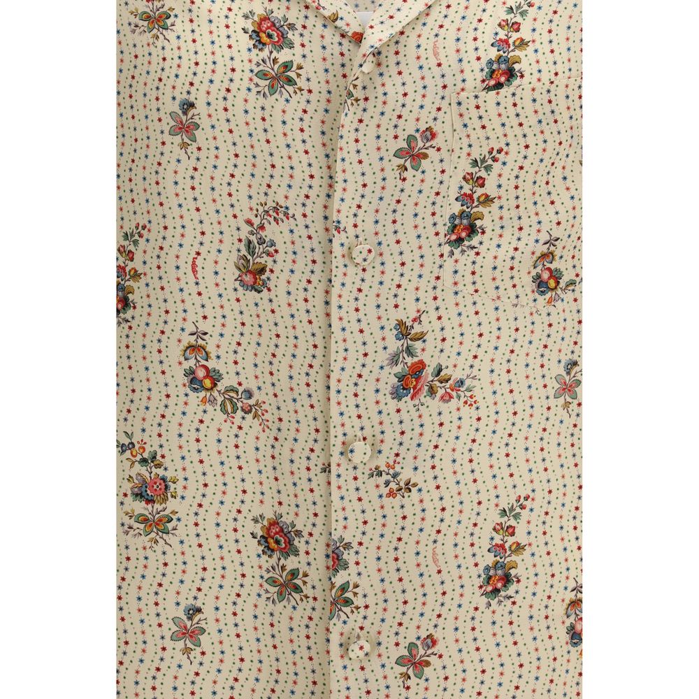 Valentino Multicolor Silk Pattern Shirt Valentino