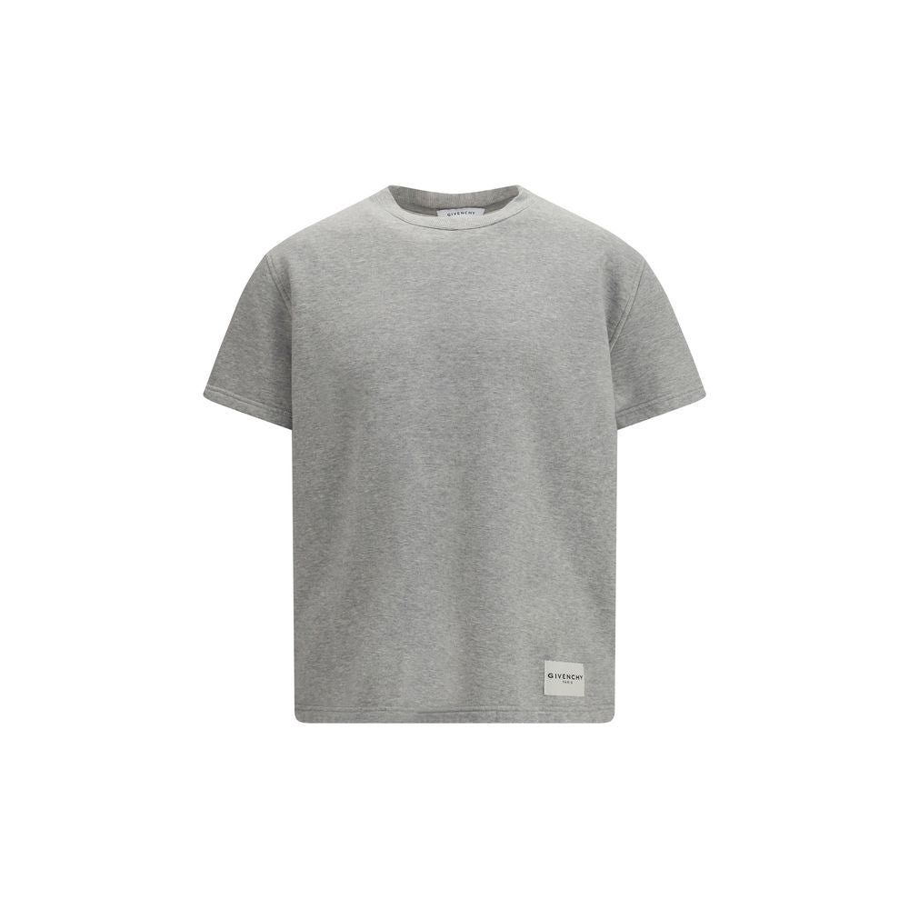 Givenchy Gray Cotton T-Shirt Givenchy