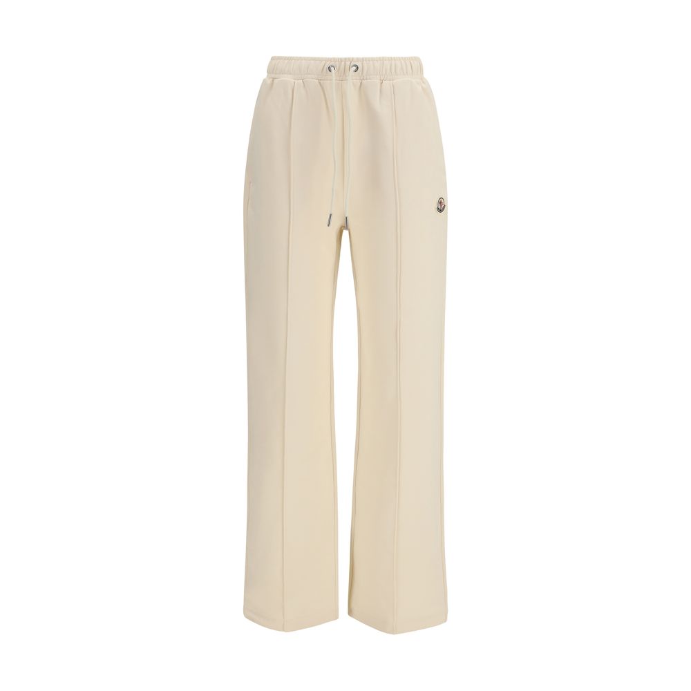 Moncler Beige Cotton Athletic Pants Moncler