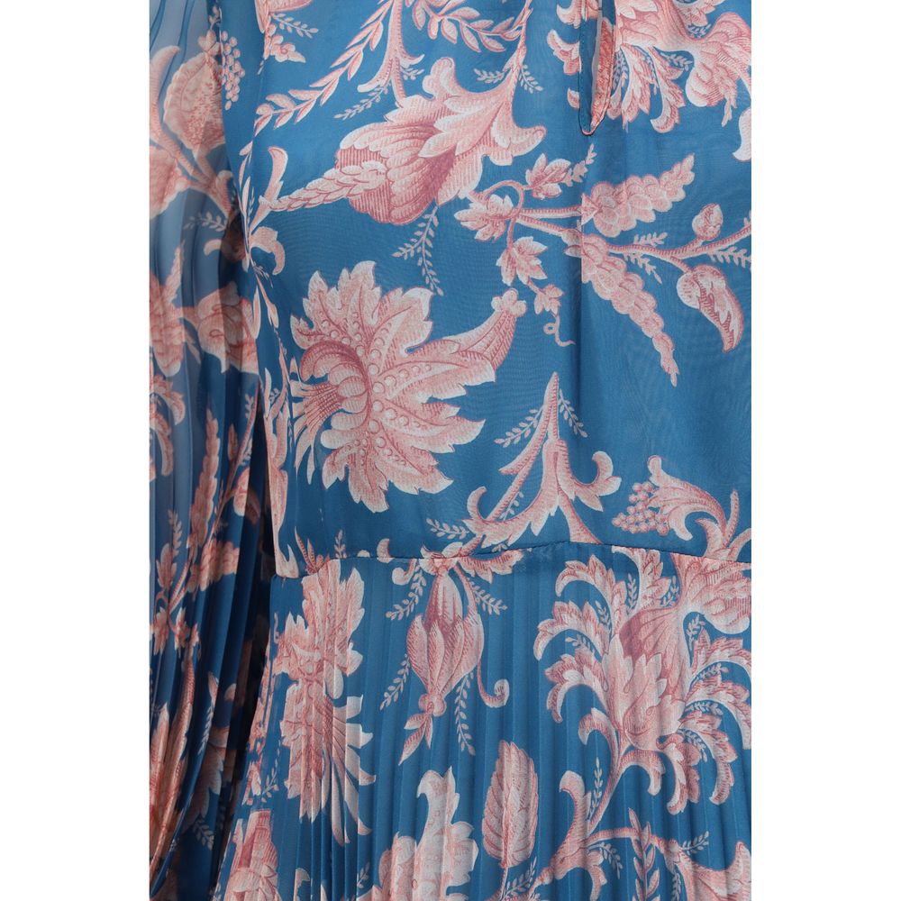 Etro Blue Polyester Casual Dress Etro