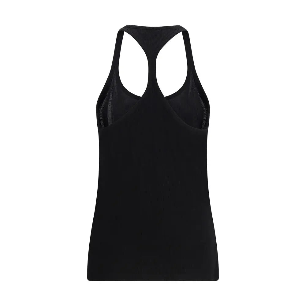 Tom Ford Black Silk Tank Tops Tom Ford