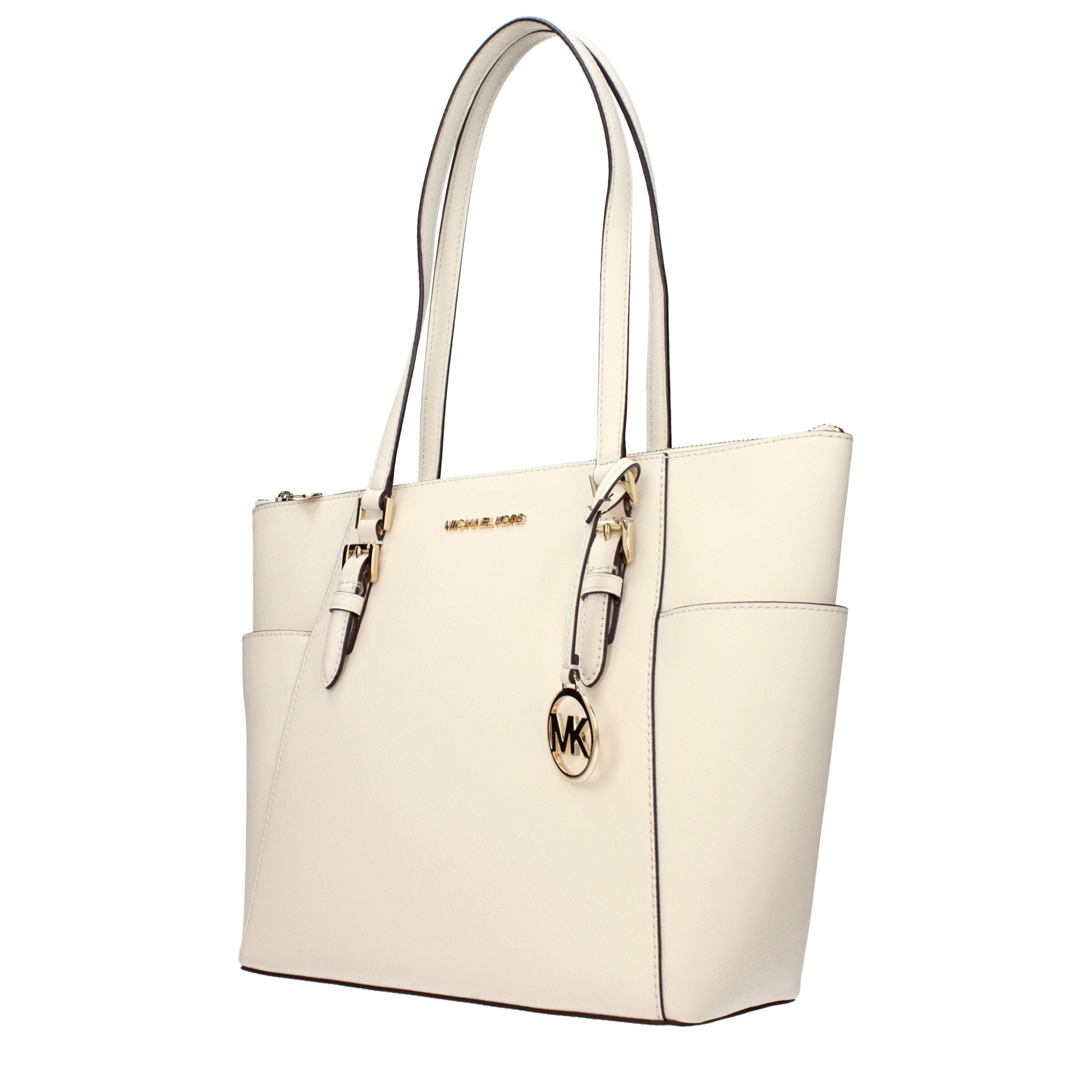 Michael Kors Beige Leather Shoulder Bag Michael Kors
