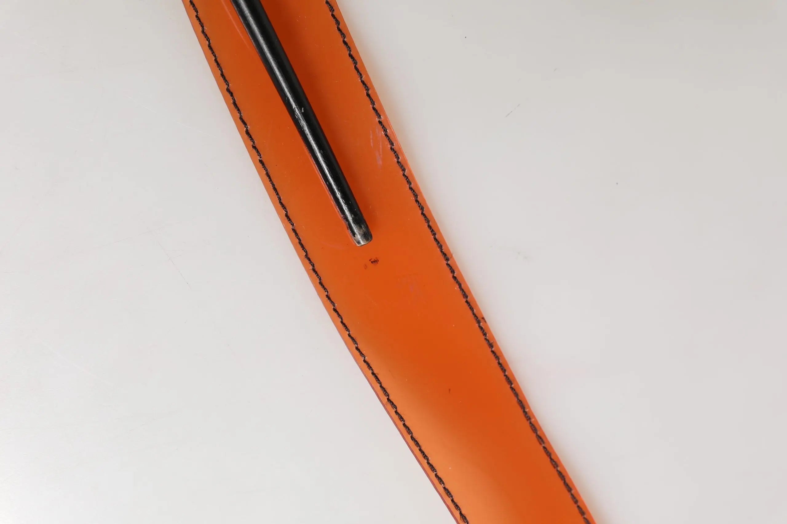 Miu Miu Orange PVC Waist Women Cintura Square Buckle Belt Miu Miu