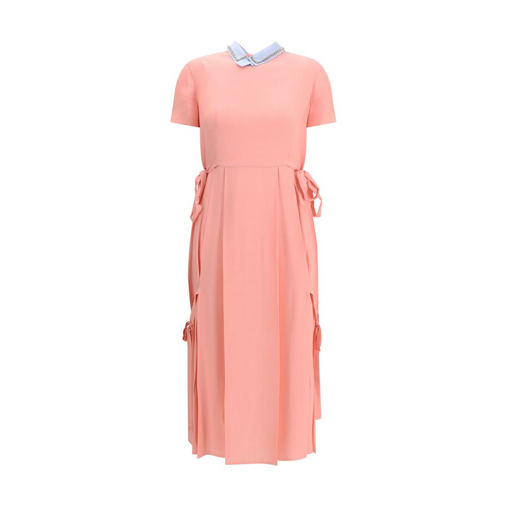Prada Multicolor Viscose Casual Dress Prada