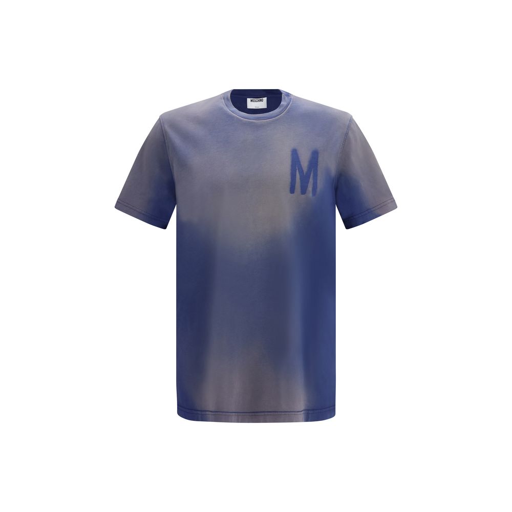 Moschino Blue Cotton T-Shirt Moschino