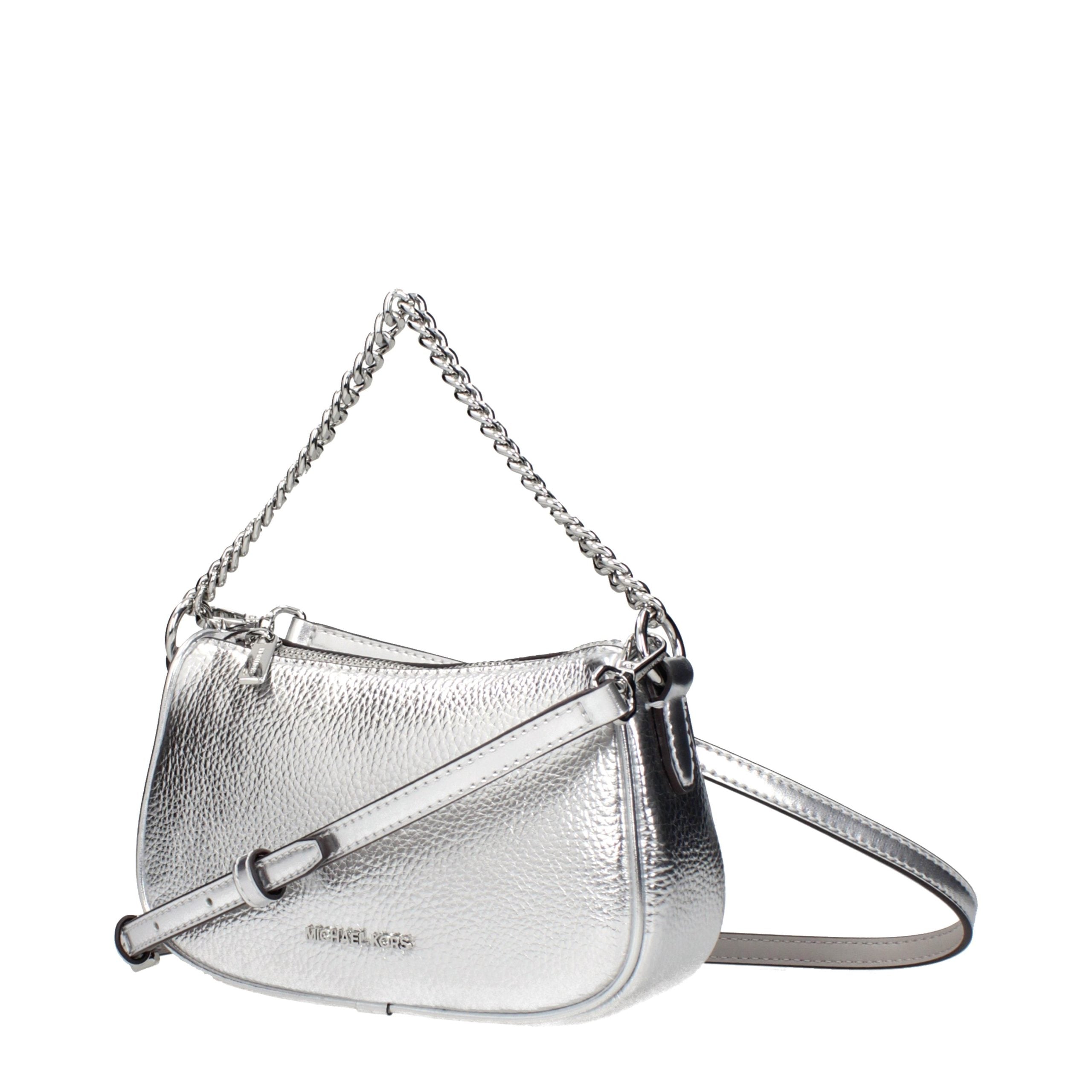 Michael Kors Gray Leather Handbag Michael Kors