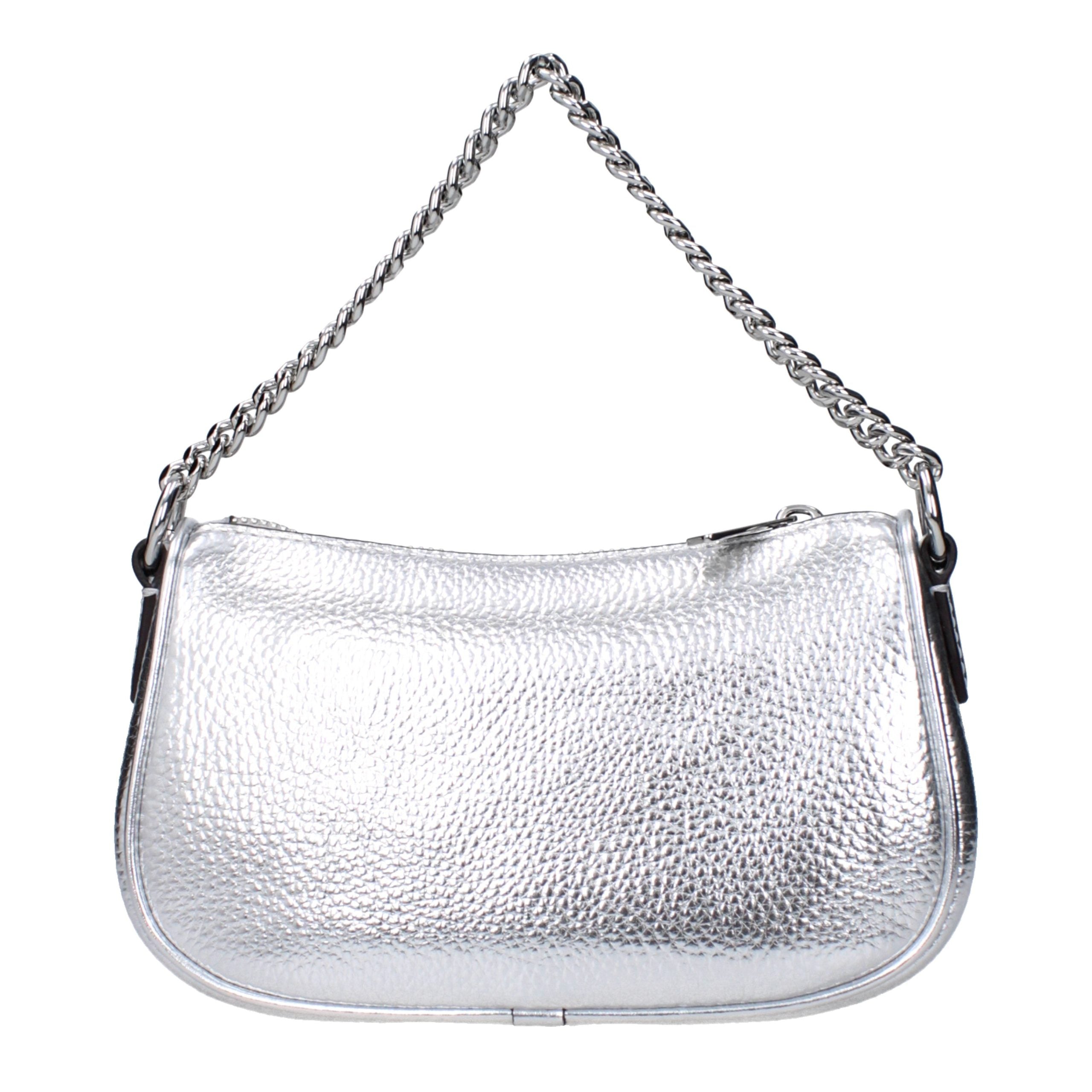 Michael Kors Gray Leather Handbag Michael Kors