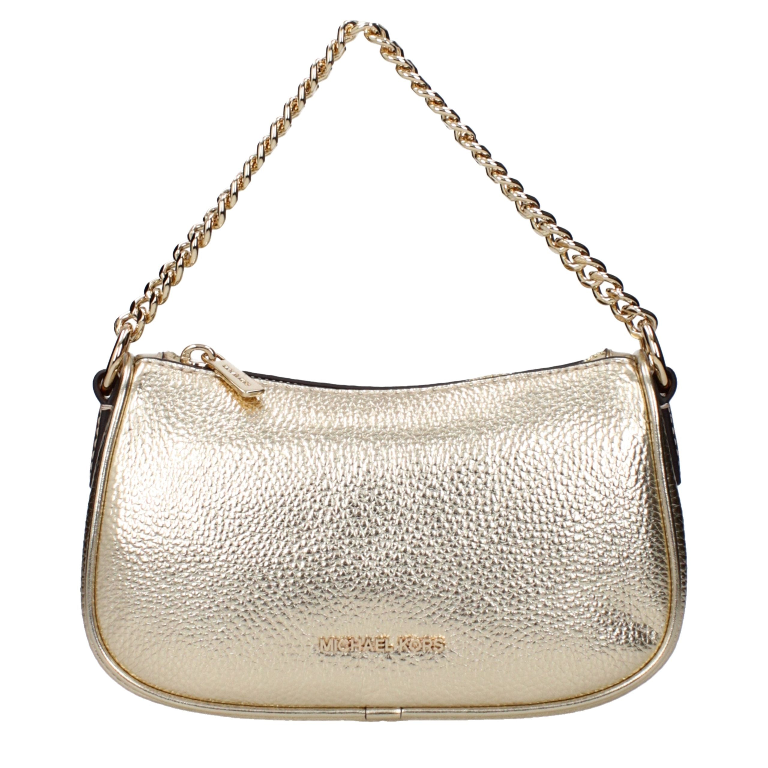 Michael Kors Gold Leather Handbag Michael Kors
