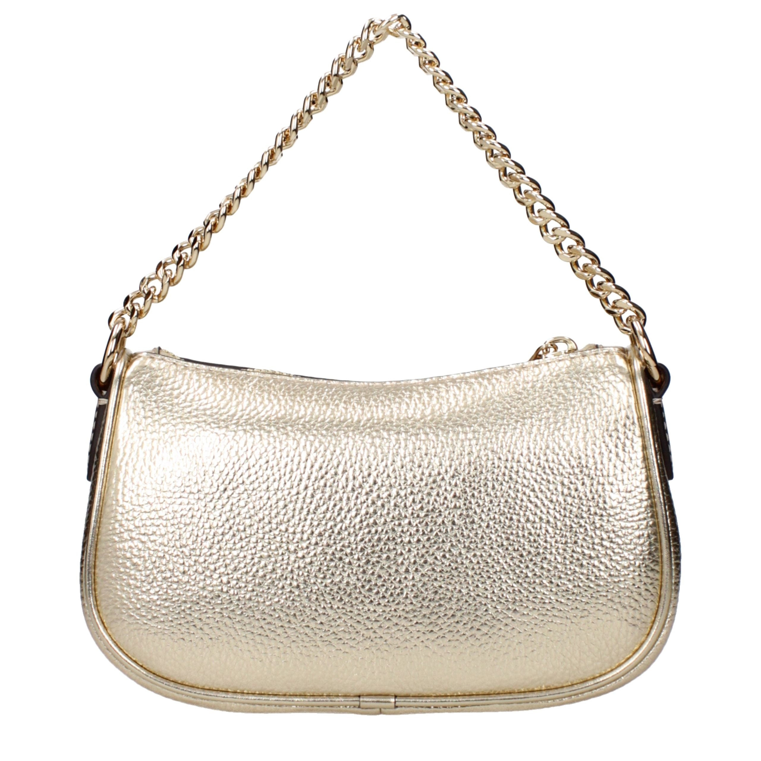 Michael Kors Gold Leather Handbag Michael Kors