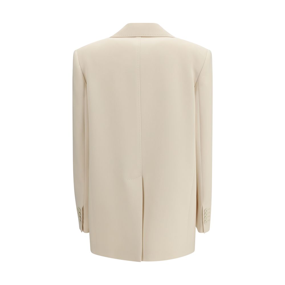 Max Mara Beige Triacetate Blazer Max Mara