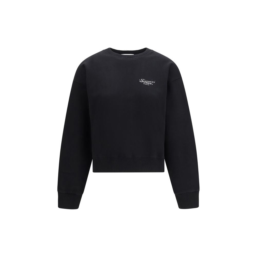 Givenchy Black Cotton Sweatshirt Givenchy