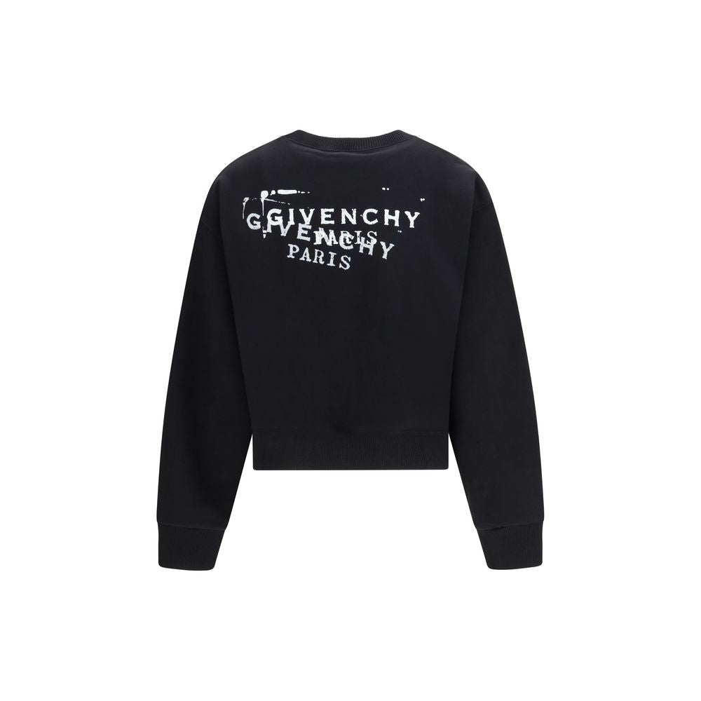 Givenchy Black Cotton Sweatshirt Givenchy