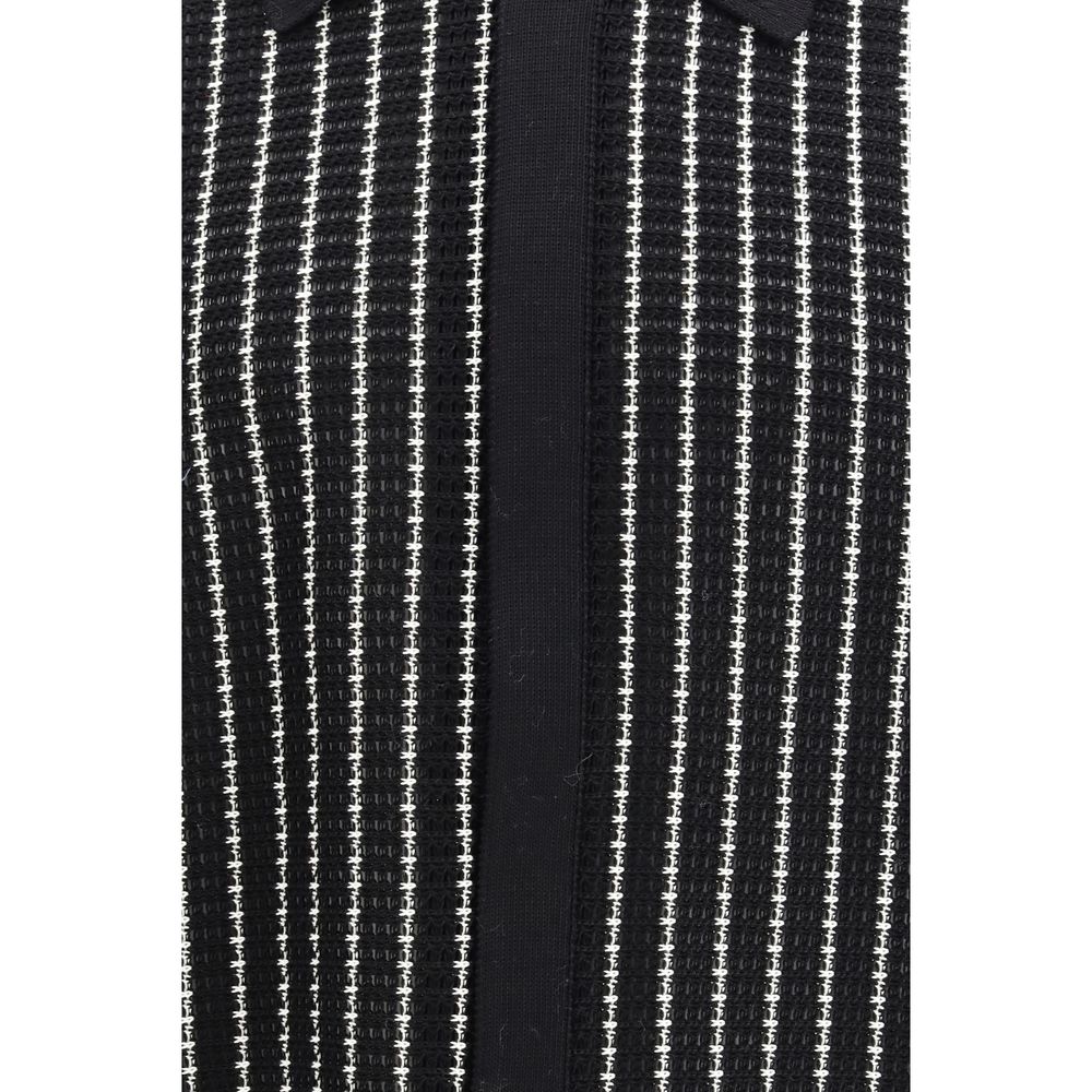 Jil Sander Black Cotton Cardigan Jil Sander