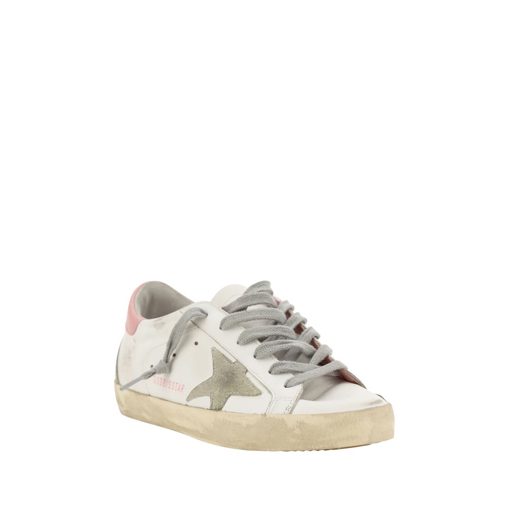 Golden Goose White Calf Leather Bos Taurus Sneakers Golden Goose