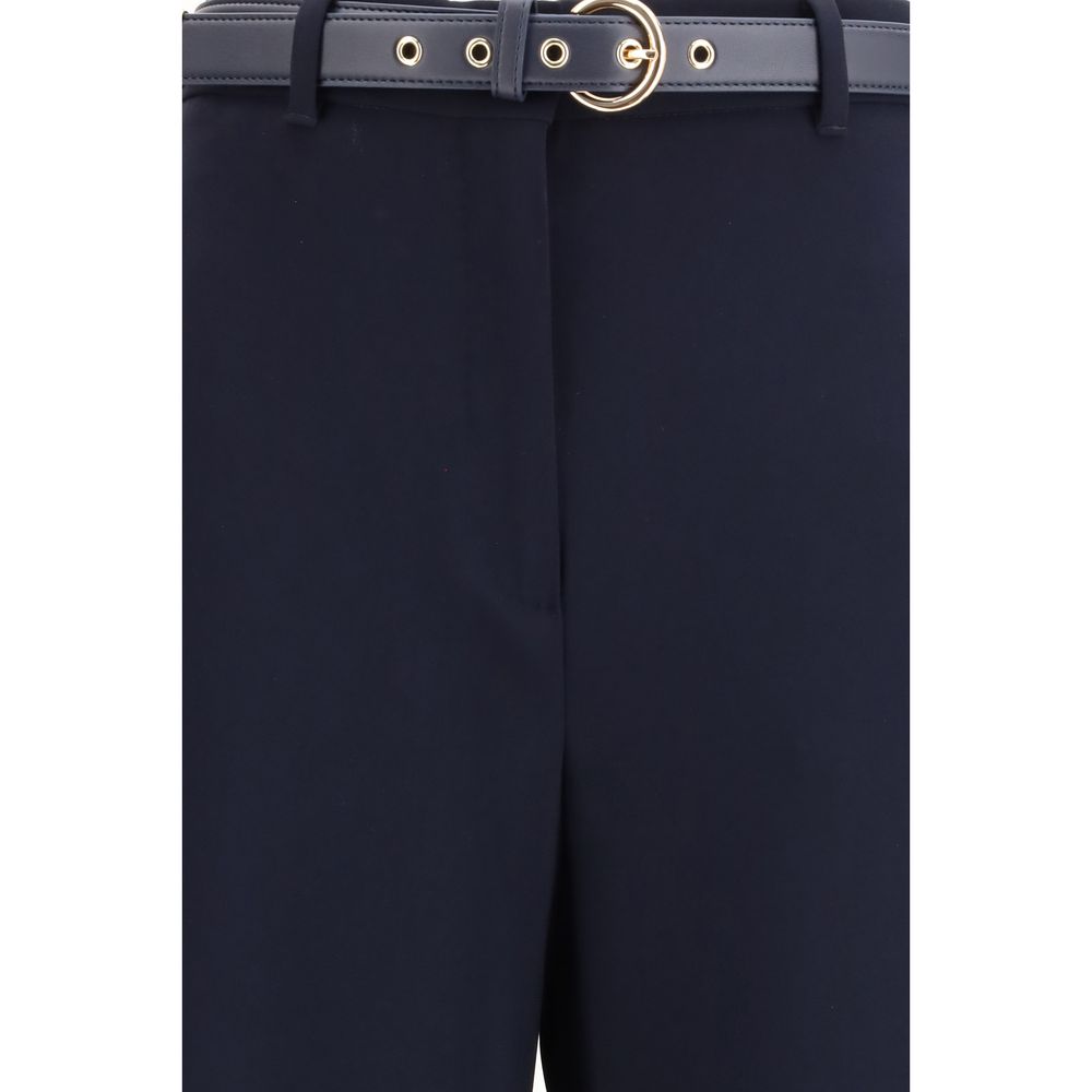 Max Mara Blue Triacetate Dress Pants Max Mara