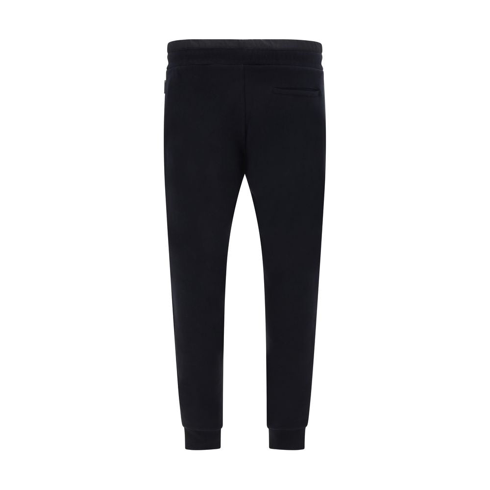 Philipp Plein Black Cotton Joggers (Workout Pants) Philipp Plein