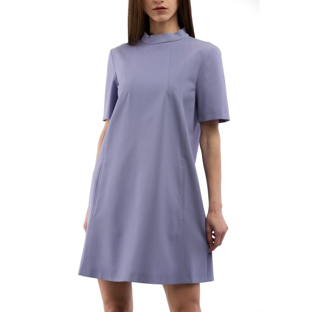 Moschino Purple Polyester Casual Dress Moschino