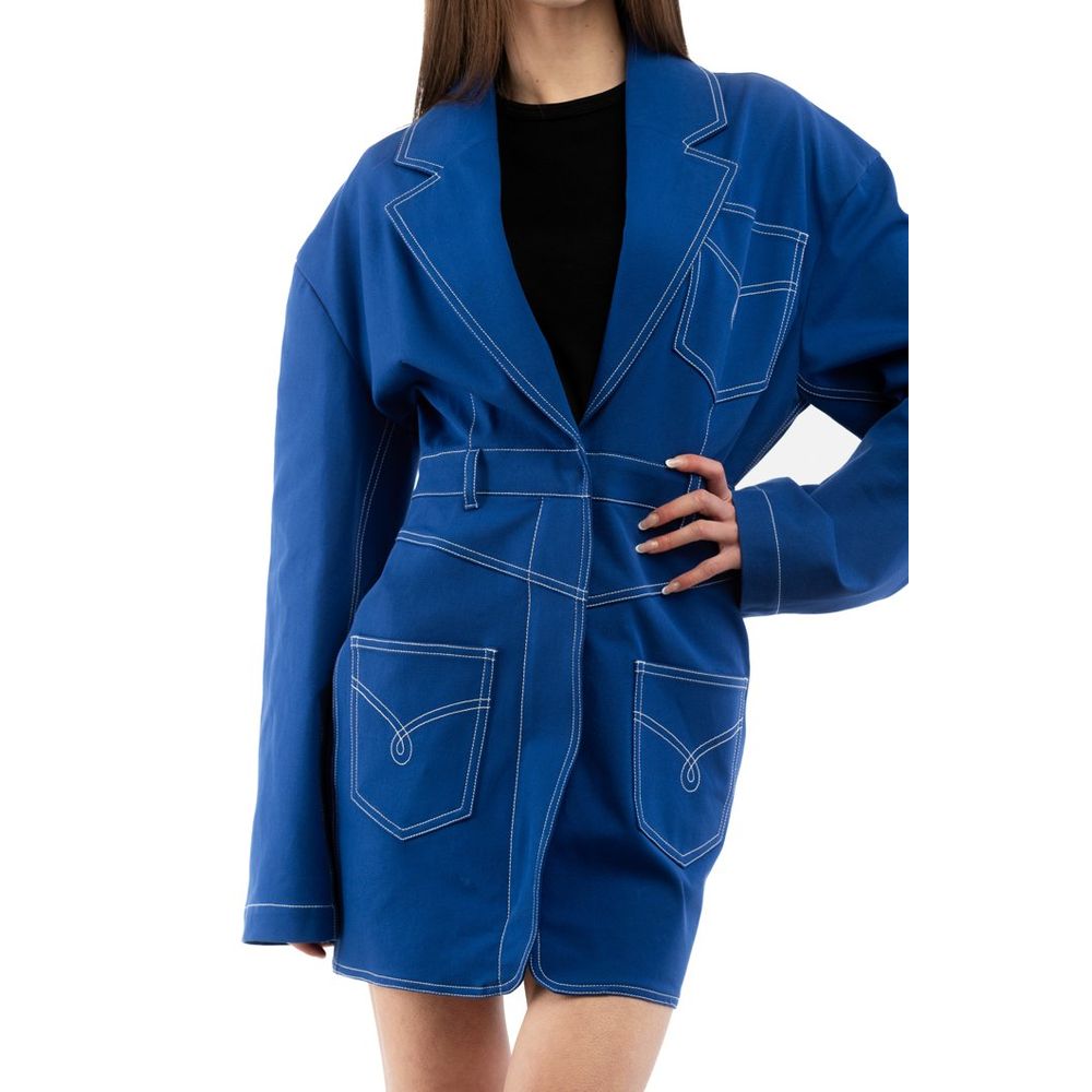 Moschino Multicolor Cotton Casual Dress Moschino