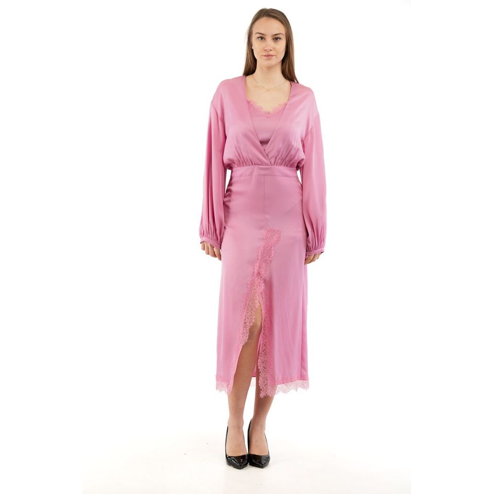 Moschino Multicolor Marabou Casual Dress Moschino